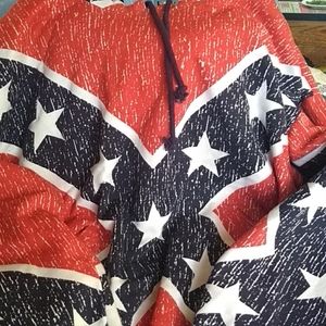 Hoodie Rebel Flag